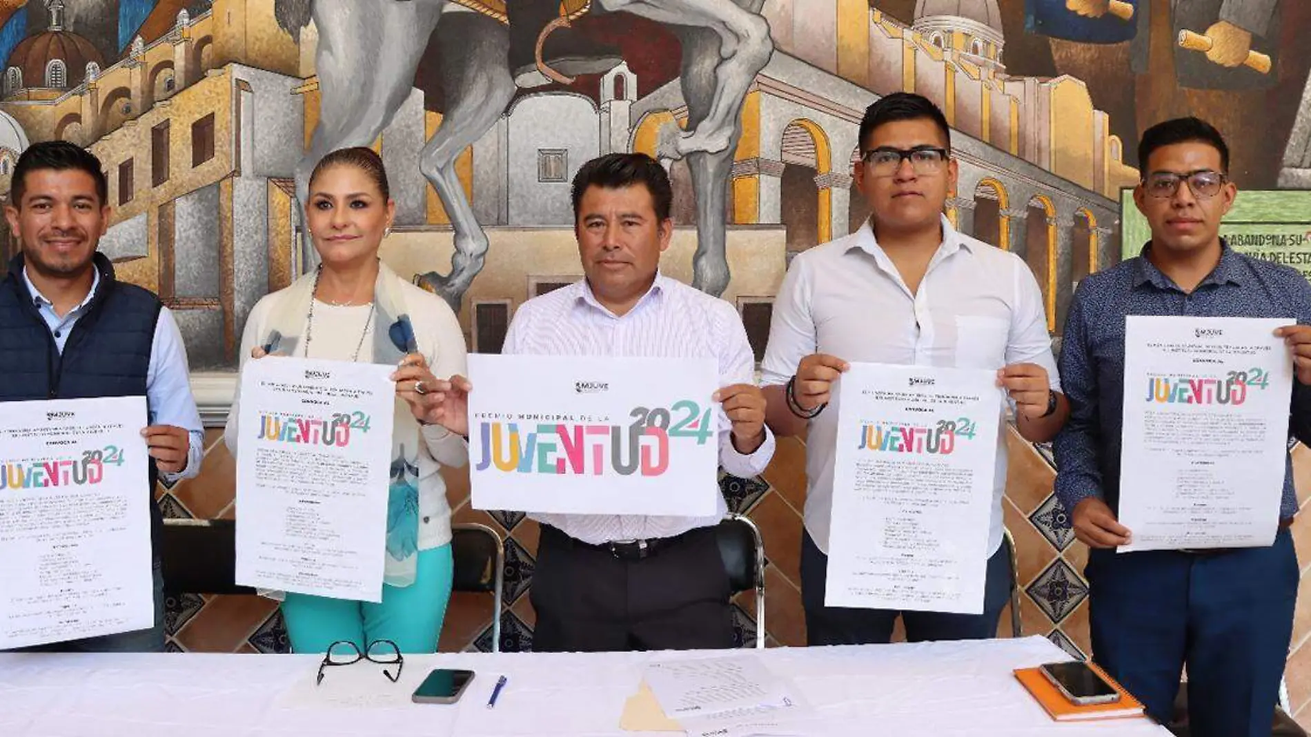 Autoridades municipales del Gobierno de Tehuacán presentaron la convocatoria del Premio Municipal de la Juventud 2024